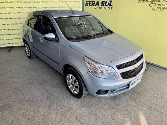 CHEVROLET AGILE 1.4 MPFI LT 8V FLEX 4P MANUAL CHEVROLET AGILE 1.4 MPFI LT 8V FLEX 4P MANUAL